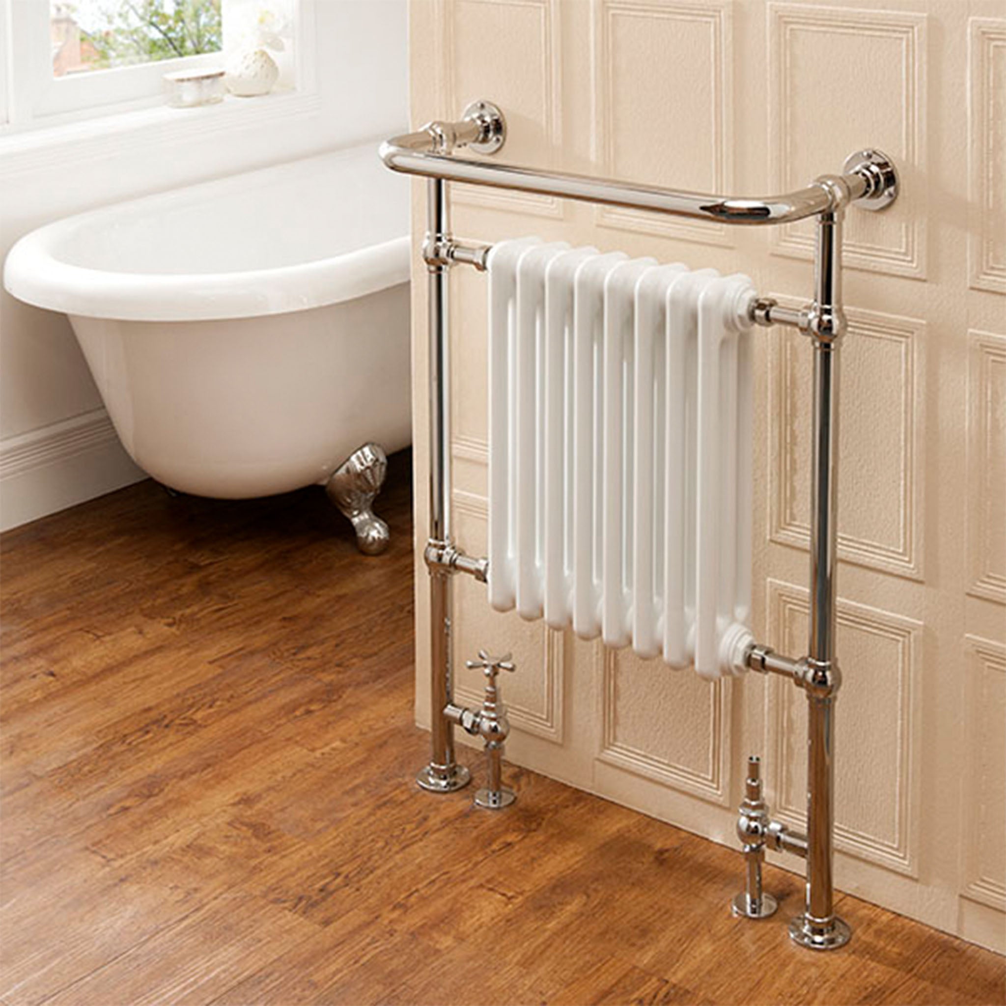 chrome victorian radiator
