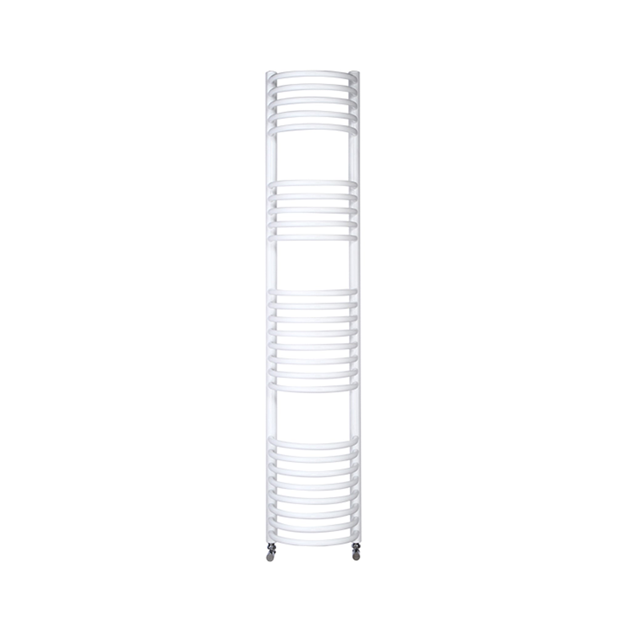white towel rail