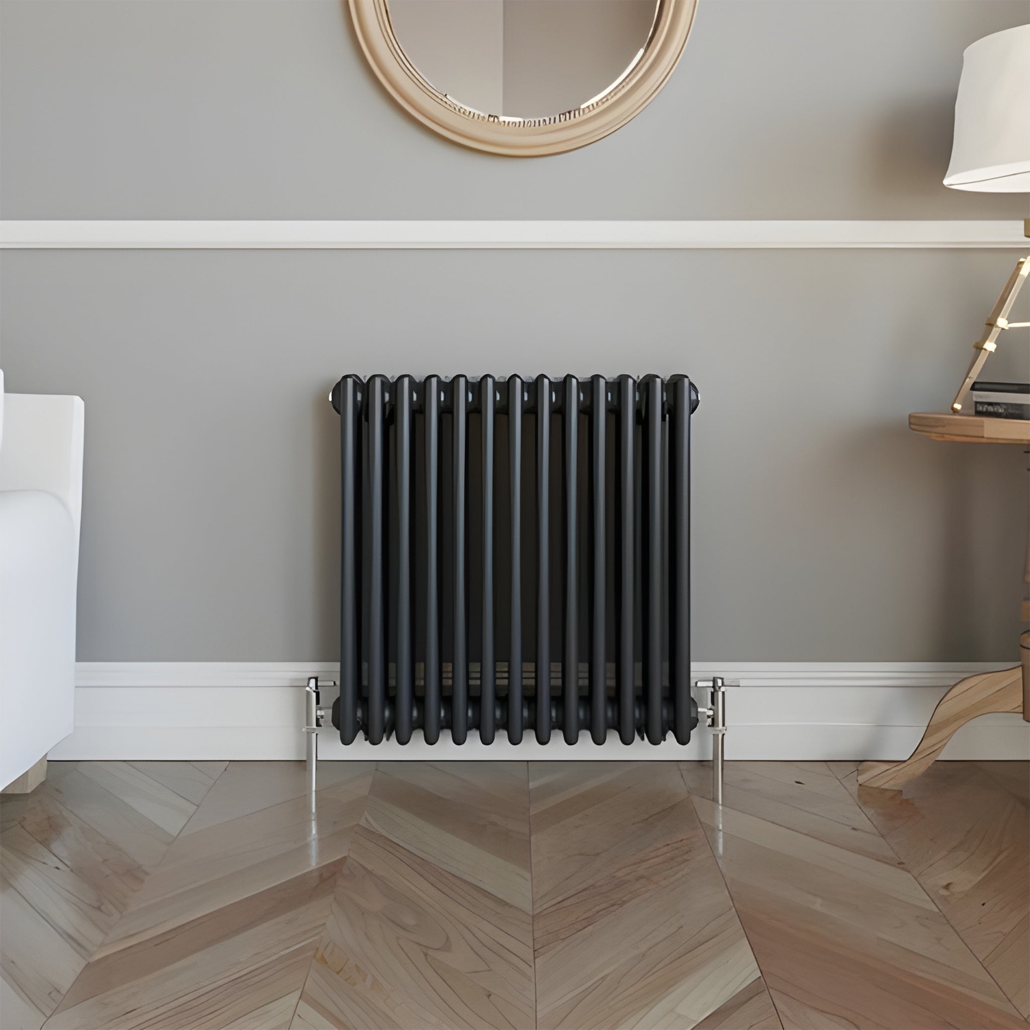 anthracite traditional radiator