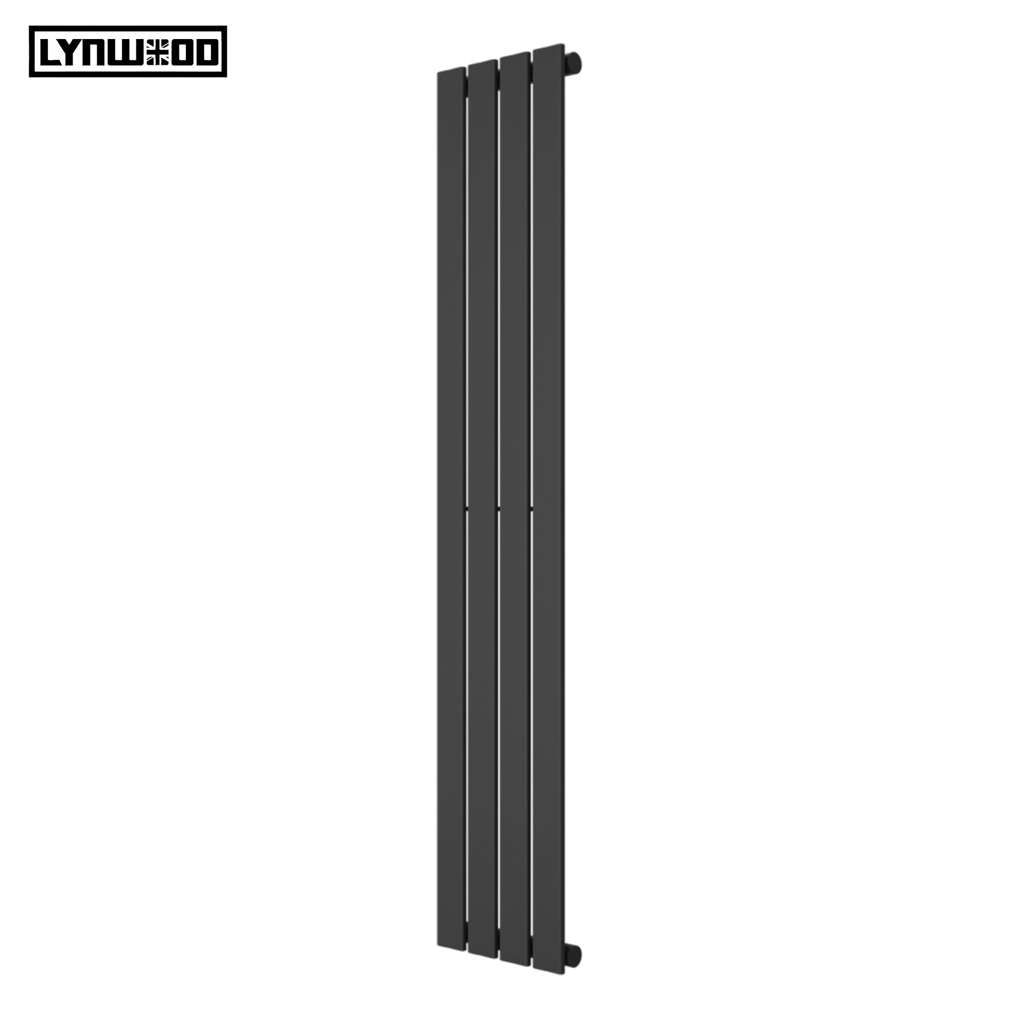 Flat Panel Single Vertical Radiator Anthracite - C001