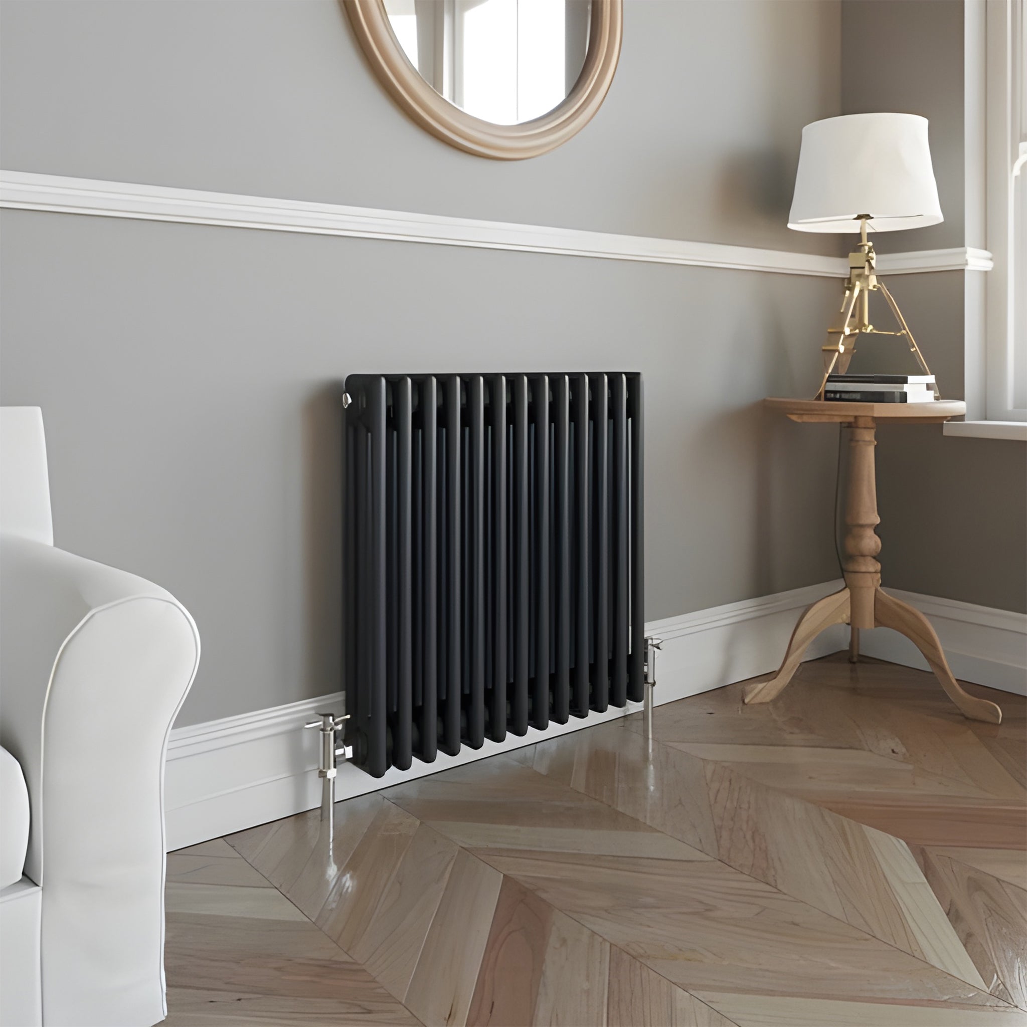 traditional anthracite radiator