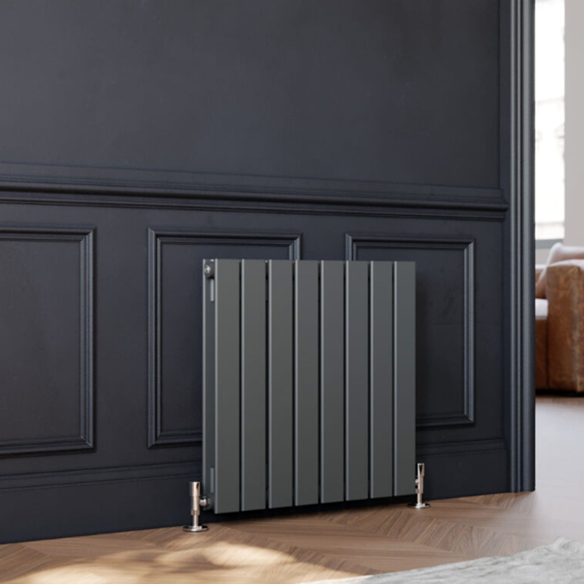 anthracite double panel radiator