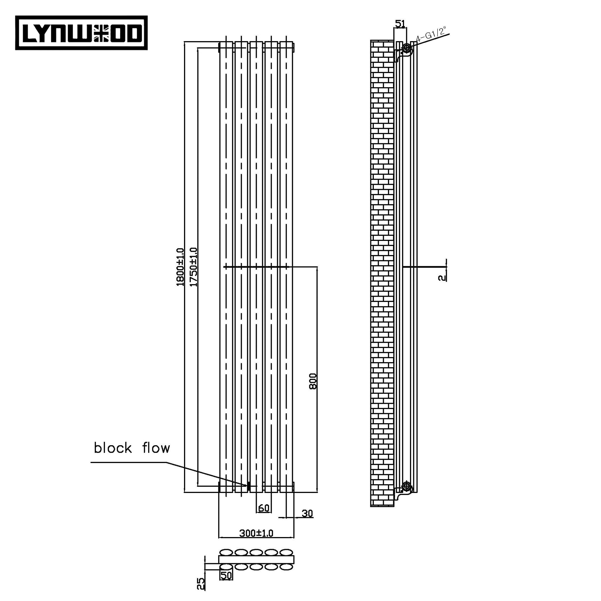 oval panel radiator size guide