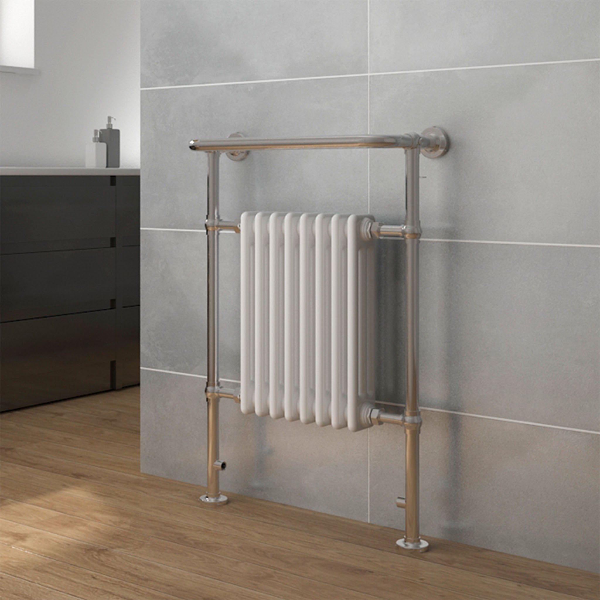 horizontal bathroom radiator