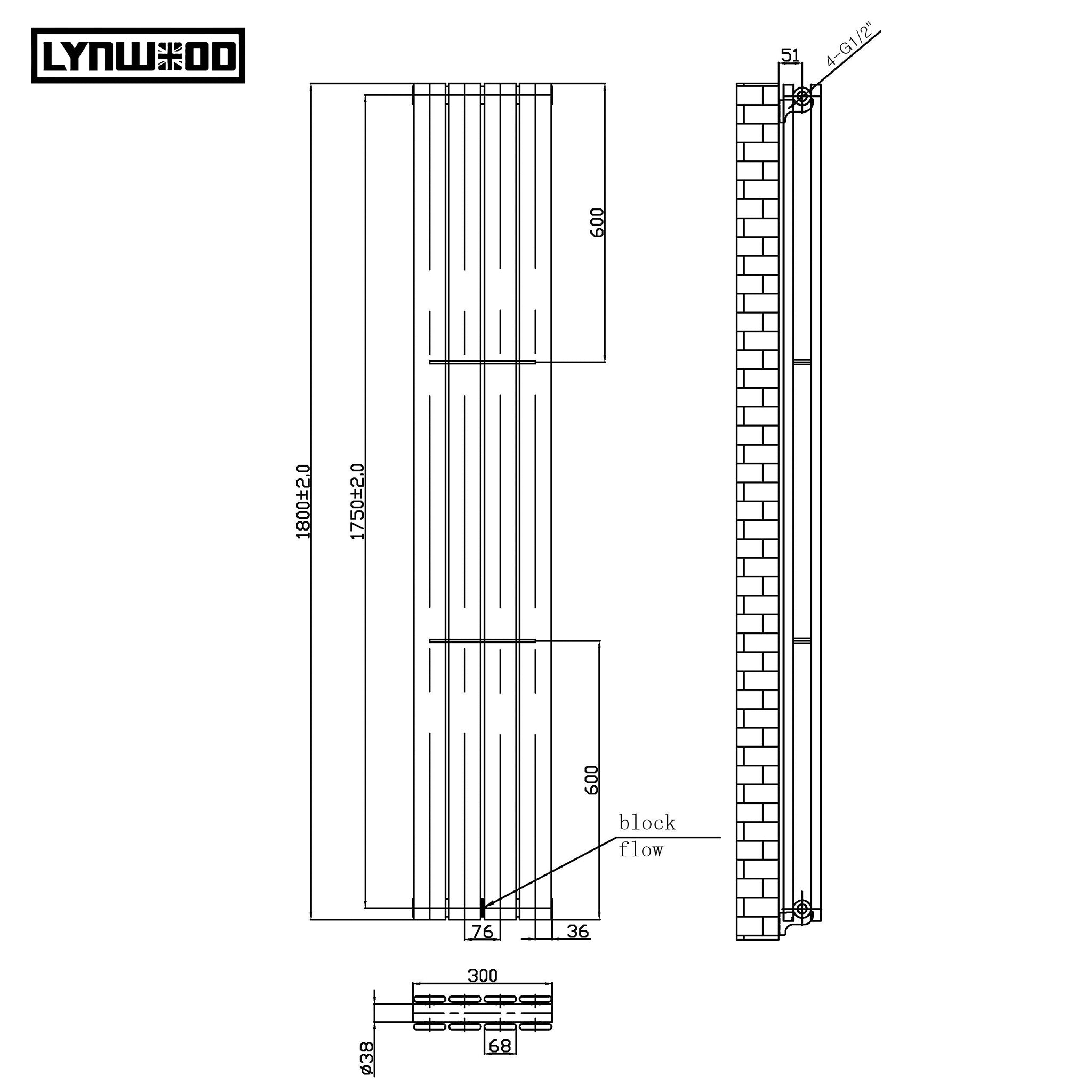 radiator Size Chart
