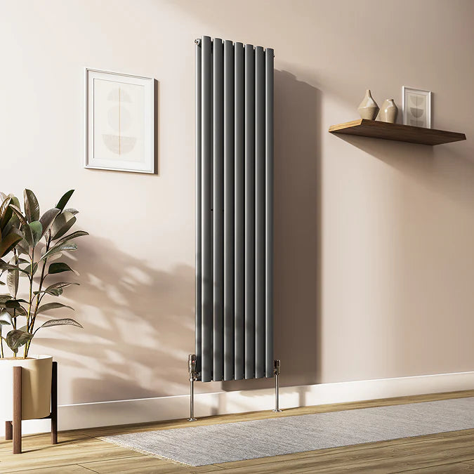 anthracite oval radiator